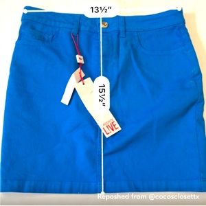 Lacoste Jean Skirt